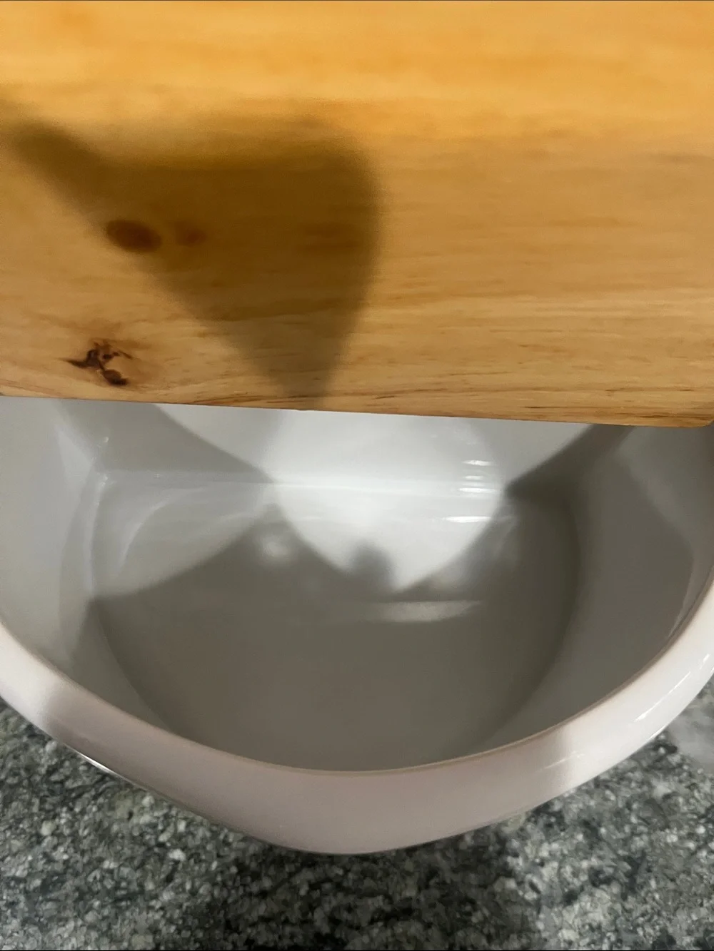 Pottery Barn White Ceramic Salt Holder with Embossed Label